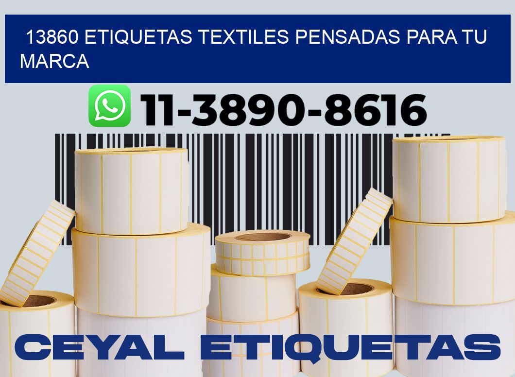 13860 Etiquetas textiles pensadas para tu marca
