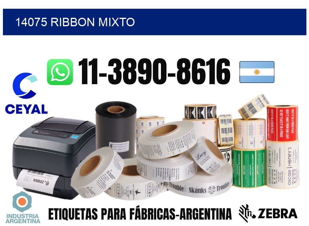 14075 ribbon mixto