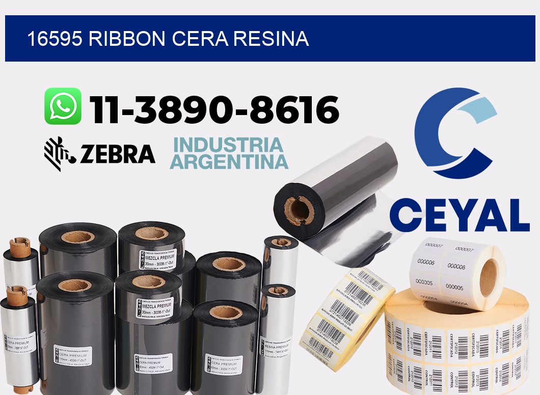 16595 ribbon cera resina