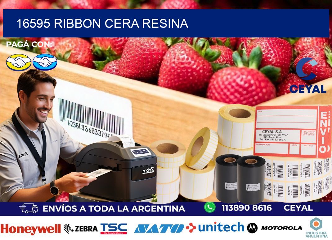 16595 ribbon cera resina