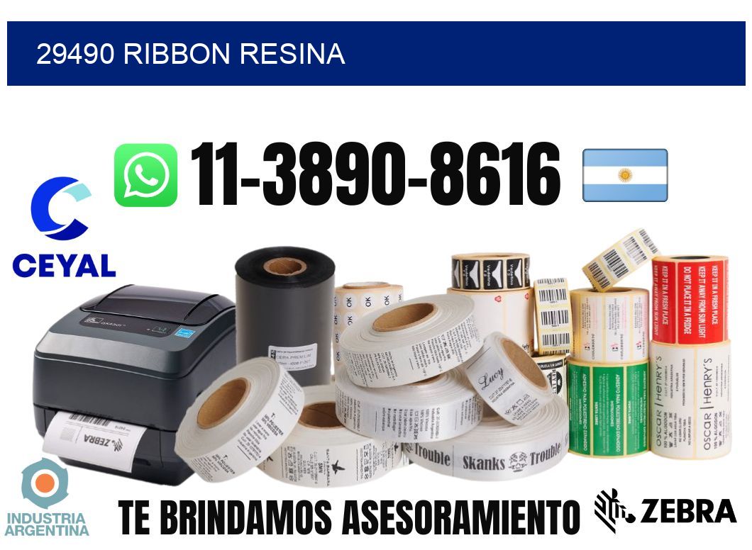 29490 ribbon resina