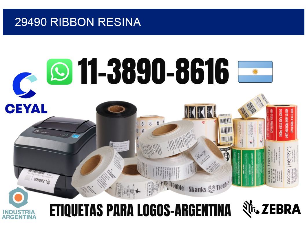 29490 ribbon resina