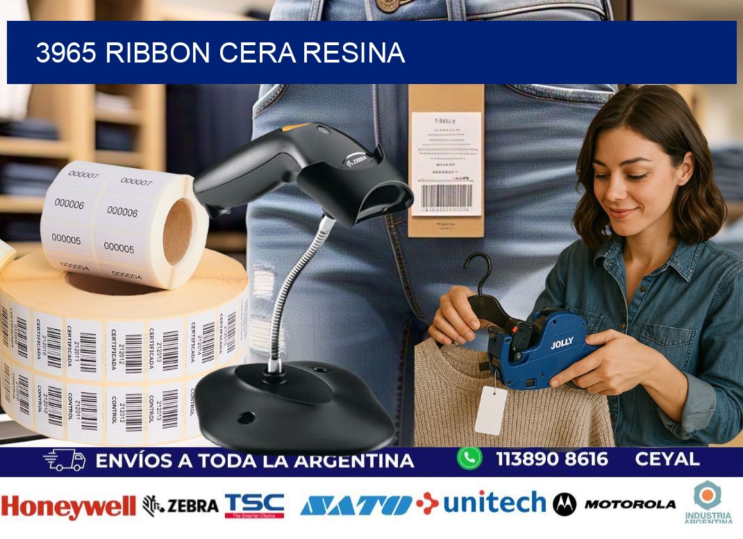 3965 ribbon cera resina