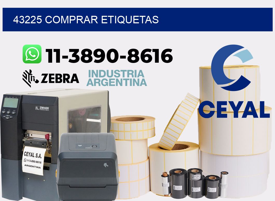 43225 comprar etiquetas