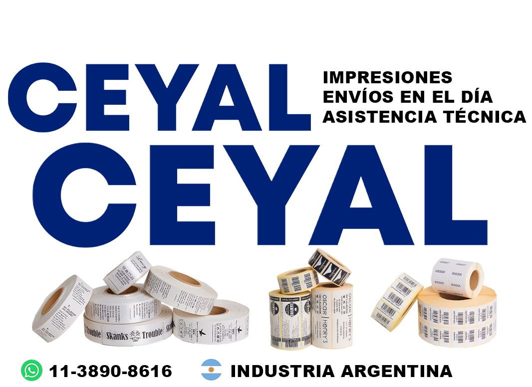 57790 etiquetas con ribbon zd220