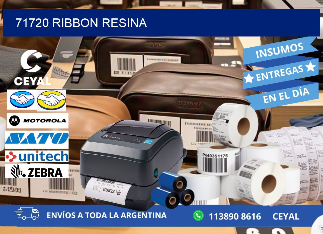 71720 ribbon resina