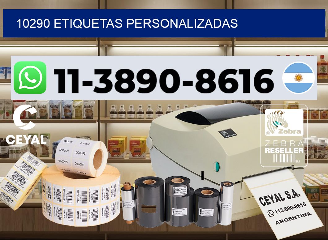 10290 etiquetas personalizadas