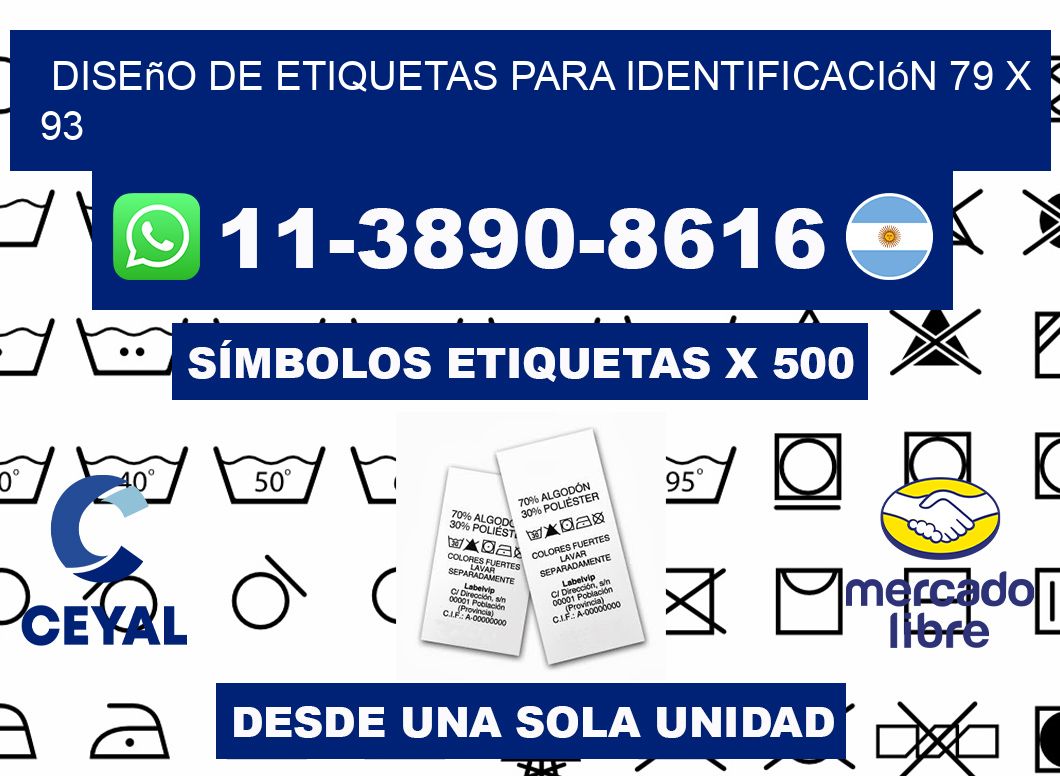 diseño de etiquetas para identificación 79 x 93