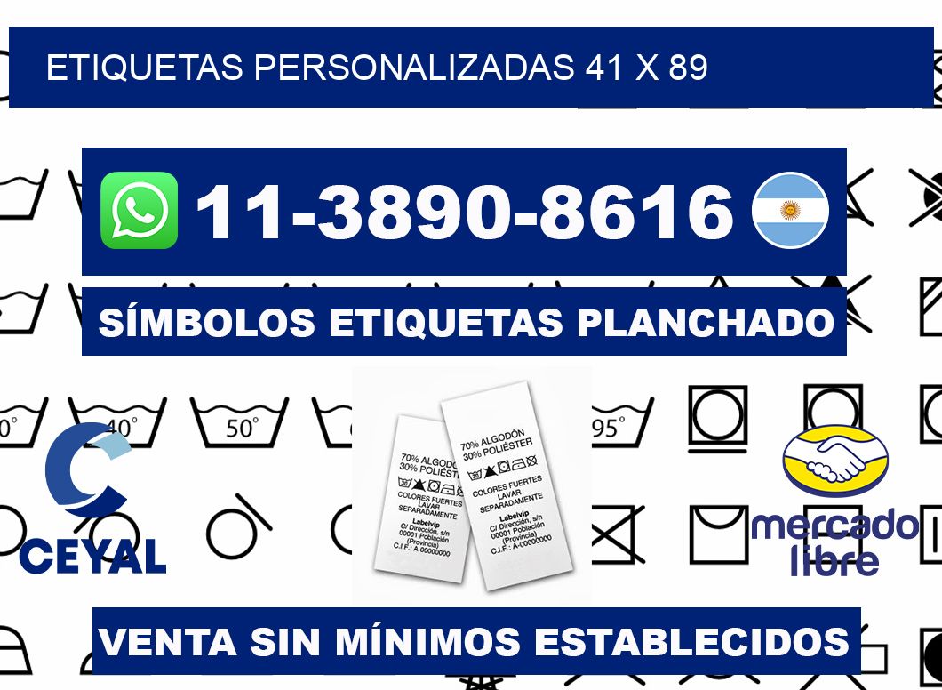 etiquetas personalizadas 41 x 89