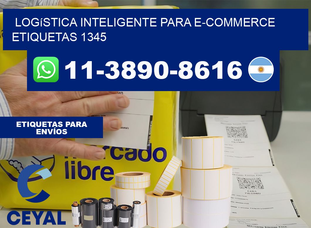 Logística inteligente para e-commerce  etiquetas 1345