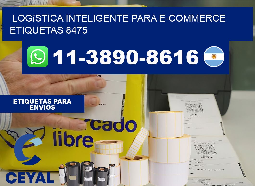 Logística inteligente para e-commerce  etiquetas 8475
