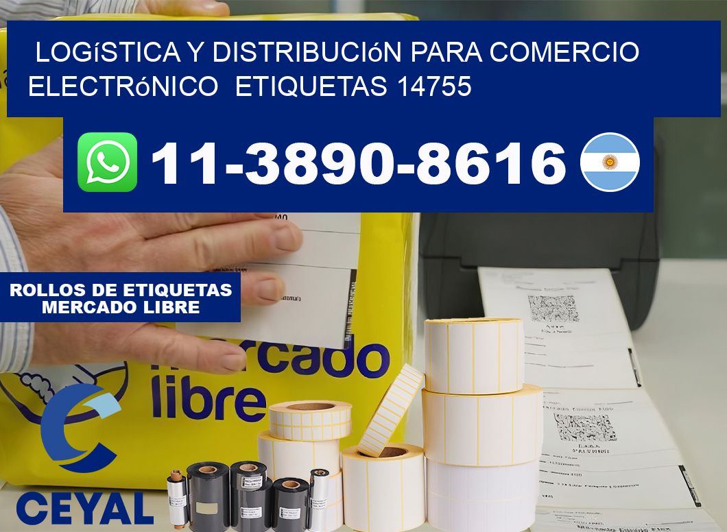 Logística y distribución para comercio electrónico  etiquetas 14755