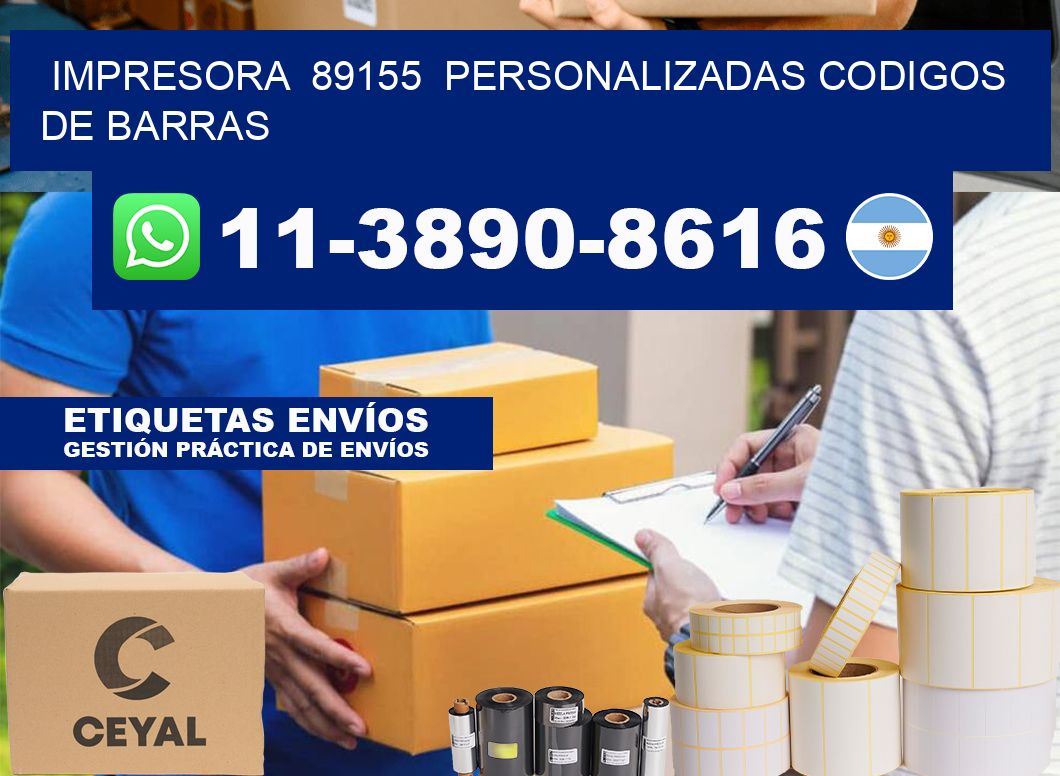 impresora 89155 personalizadas codigos de barras