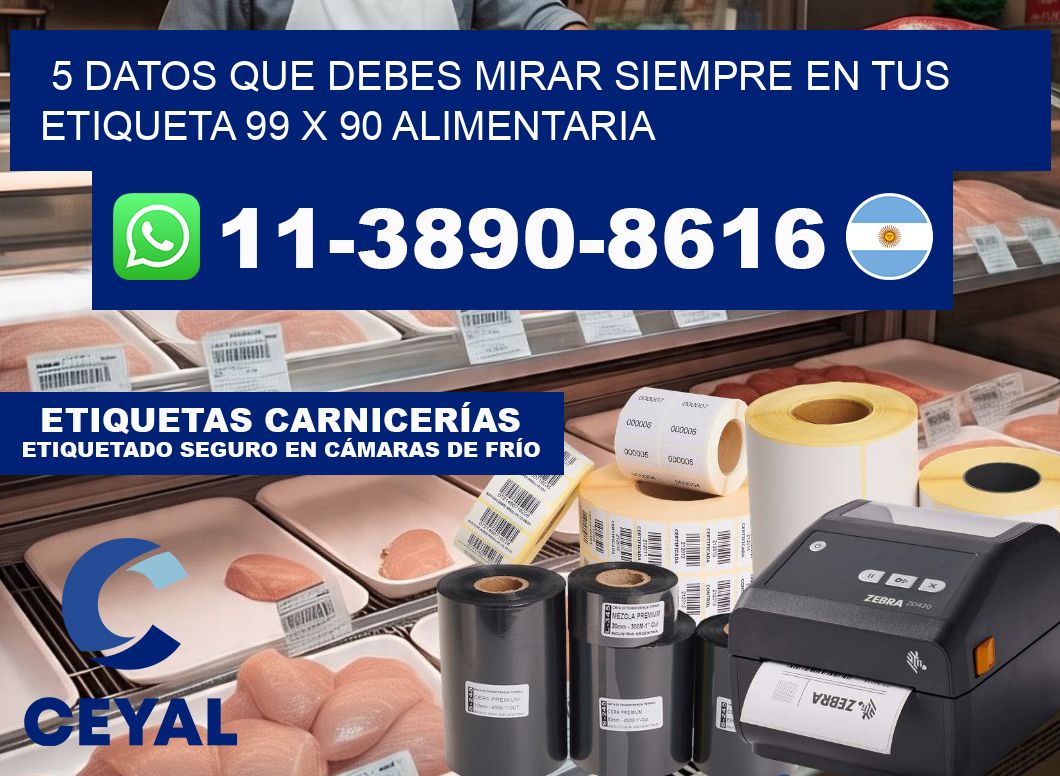 5 datos que debes mirar siempre en tus etiqueta 99 x 90 alimentaria