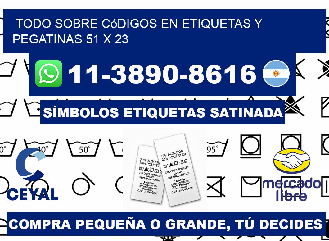 Todo sobre códigos en etiquetas y pegatinas 51 x 23