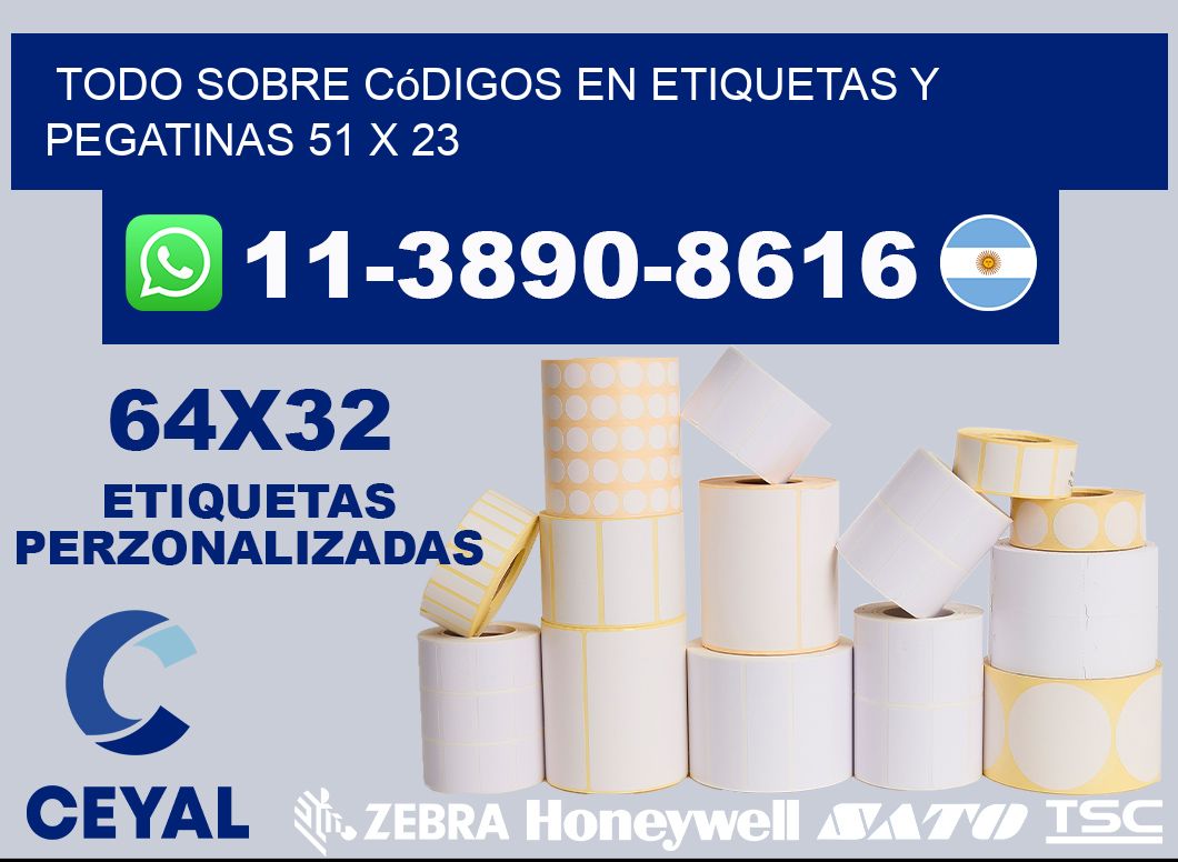 Todo sobre códigos en etiquetas y pegatinas 51 x 23