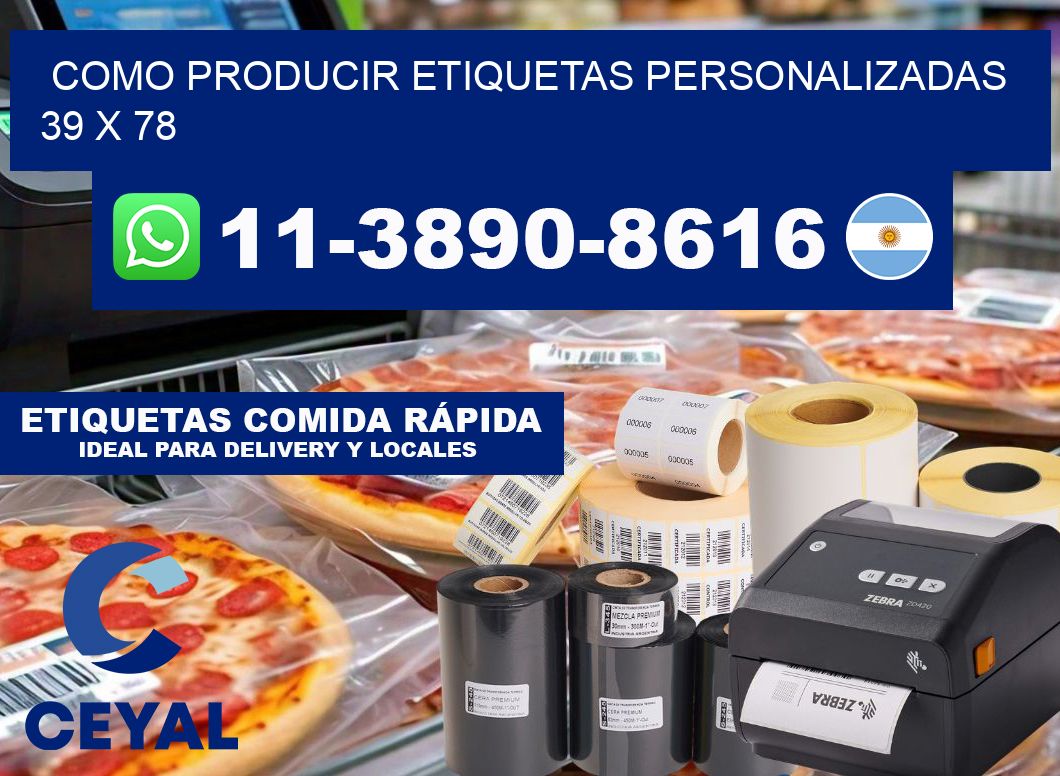 como producir etiquetas personalizadas 39 x 78