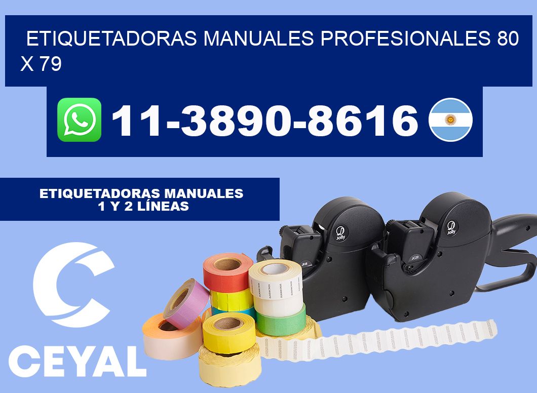 etiquetadoras manuales profesionales 80 x 79