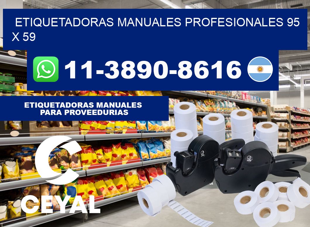 etiquetadoras manuales profesionales 95 x 59