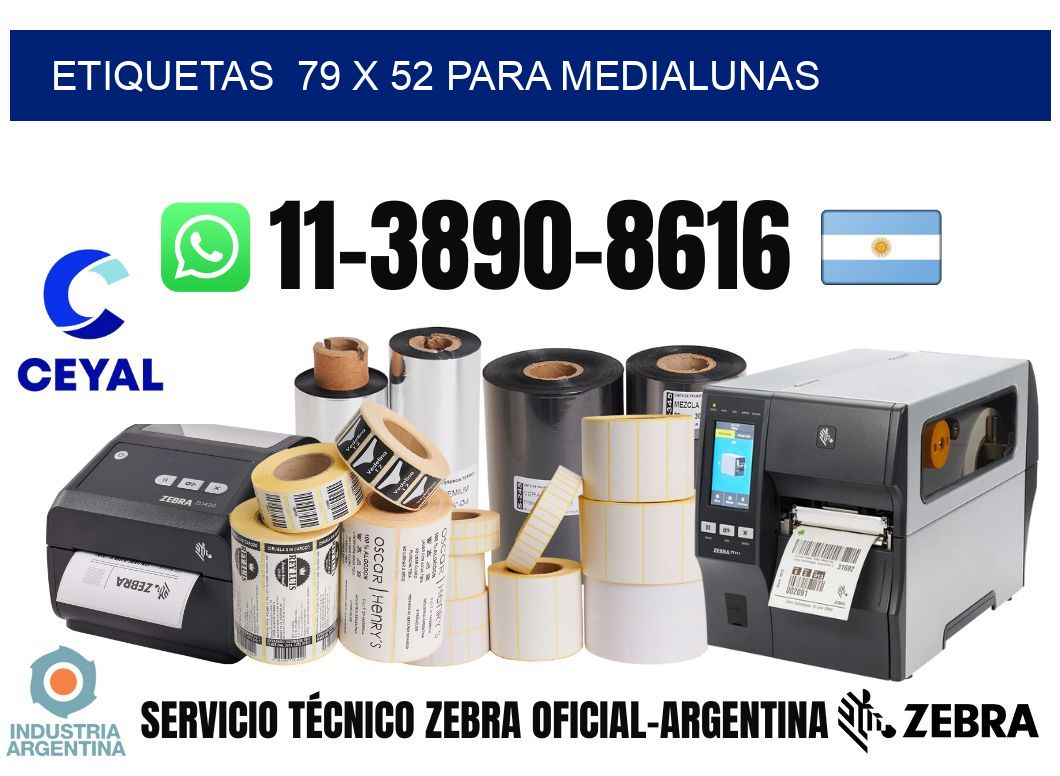 etiquetas 79 x 52 para Medialunas