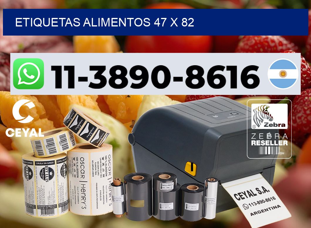 etiquetas alimentos 47 x 82