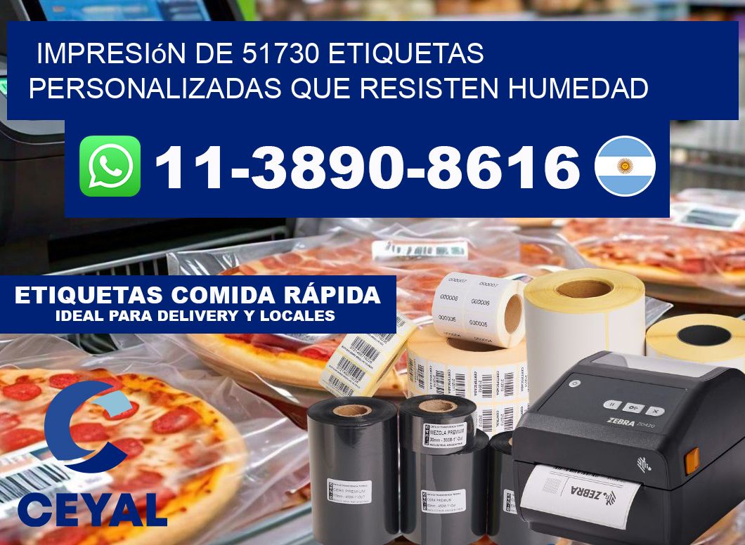 impresión de 51730 etiquetas personalizadas que resisten humedad