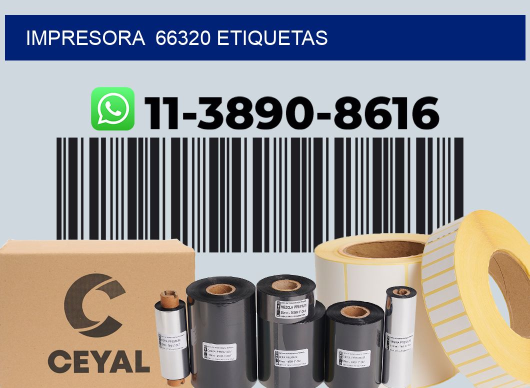 impresora  66320 etiquetas