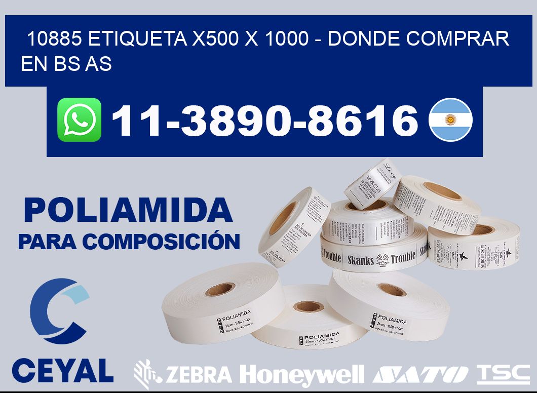 10885 etiqueta x500 x 1000 - Donde Comprar en bs as