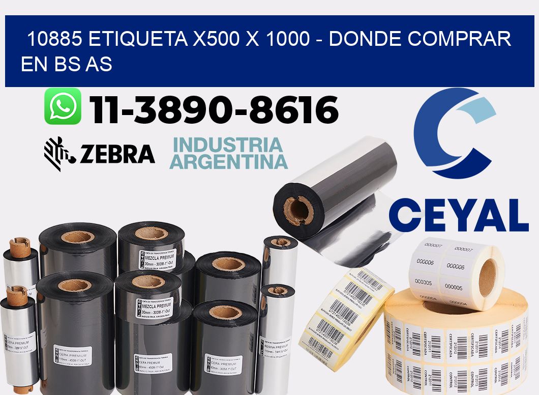 10885 etiqueta x500 x 1000 - Donde Comprar en bs as