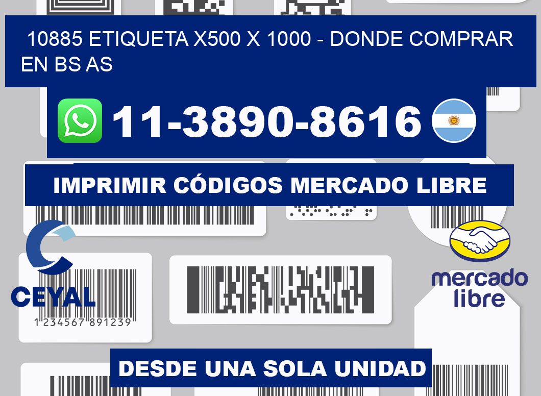 10885 etiqueta x500 x 1000 - Donde Comprar en bs as