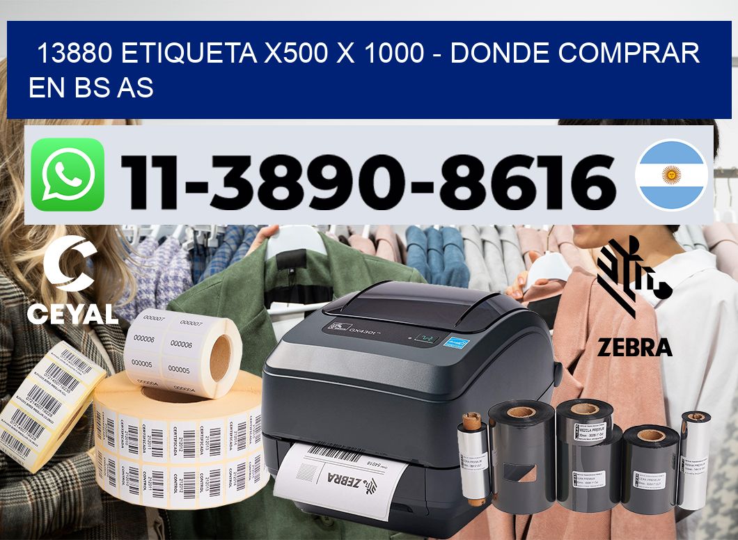 13880 etiqueta x500 x 1000 – Donde Comprar en bs as