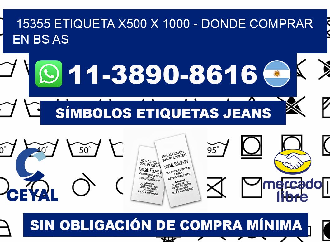 15355 etiqueta x500 x 1000 - Donde Comprar en bs as
