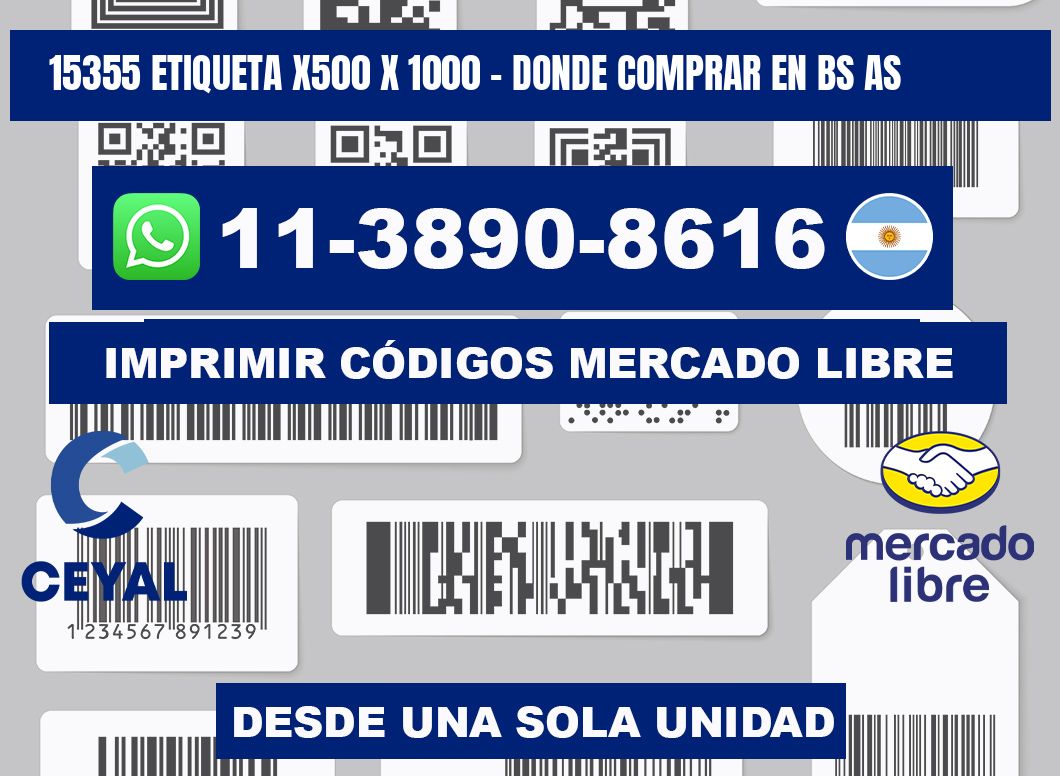 15355 etiqueta x500 x 1000 - Donde Comprar en bs as