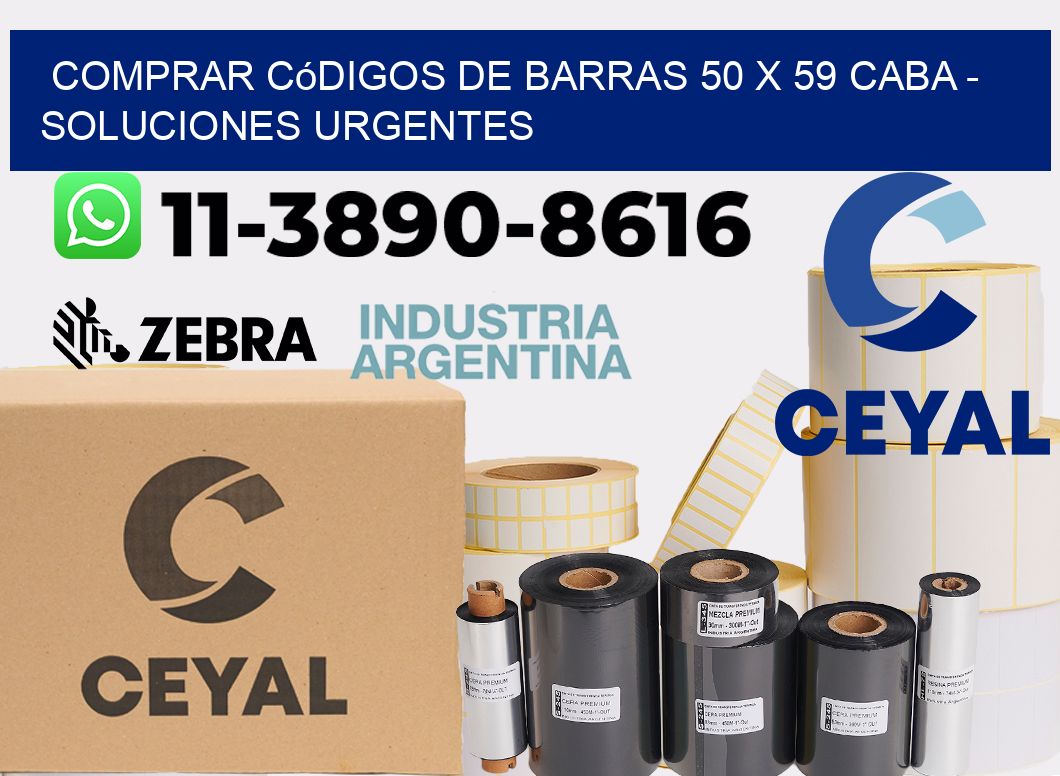 Comprar códigos de barras 50 x 59 CABA - soluciones urgentes