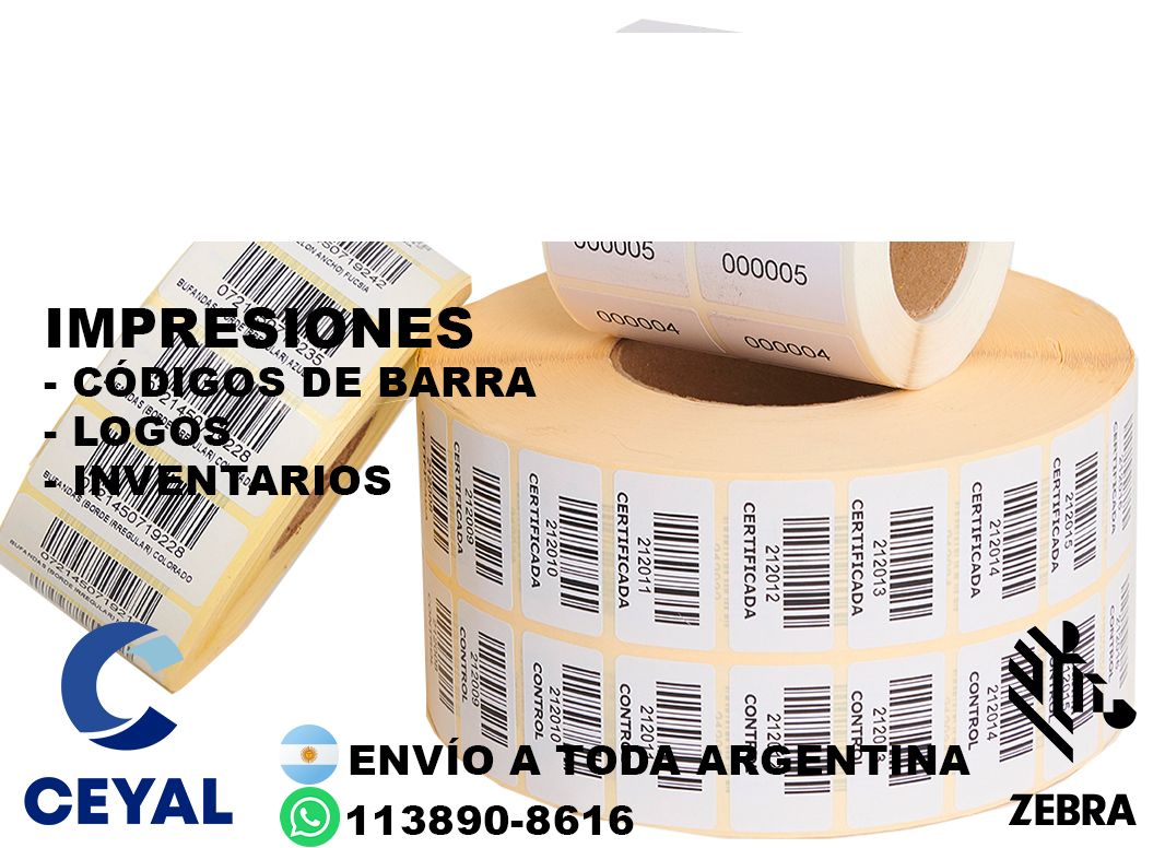 Donde Comprar etiquetas 21 x 32 en AV AVELLANEDA? Buenos Aires - Stock permanente