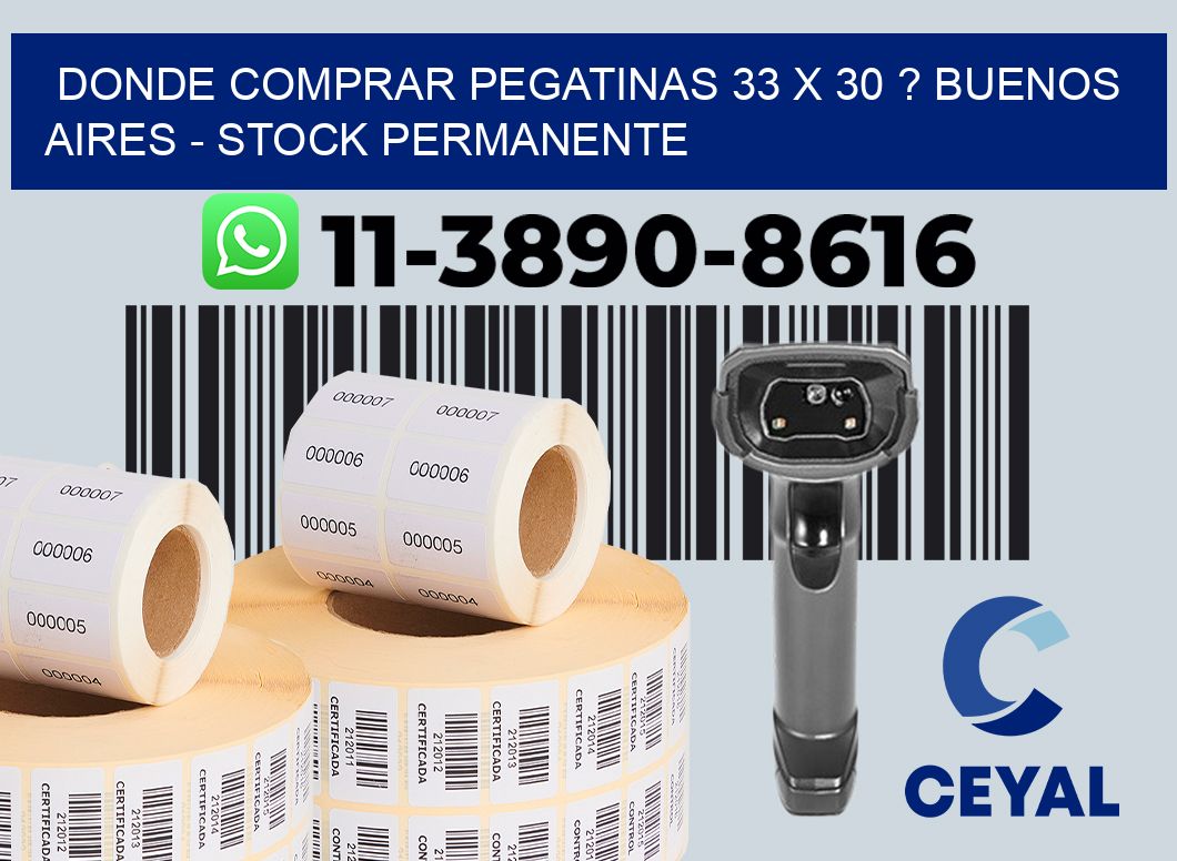 Donde Comprar pegatinas 33 x 30 ? Buenos Aires - Stock permanente