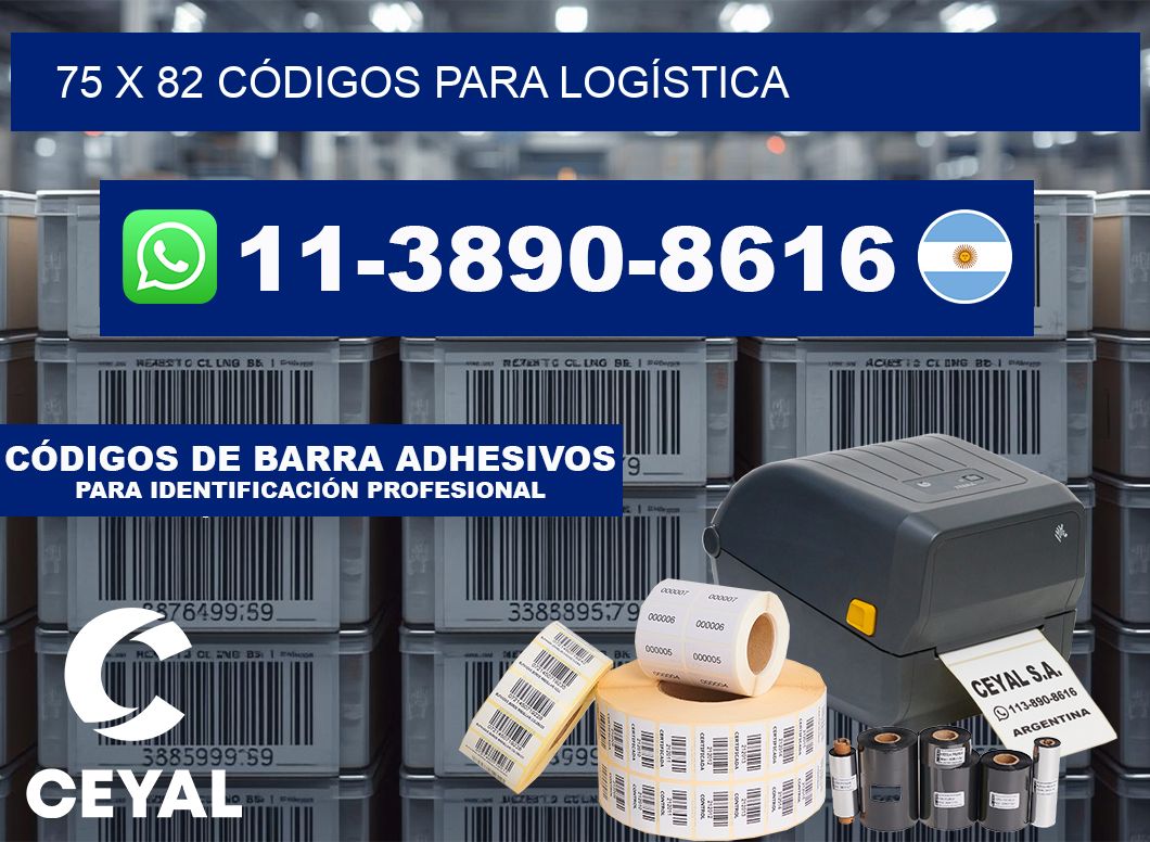 75 x 82 CÓDIGOS PARA LOGÍSTICA