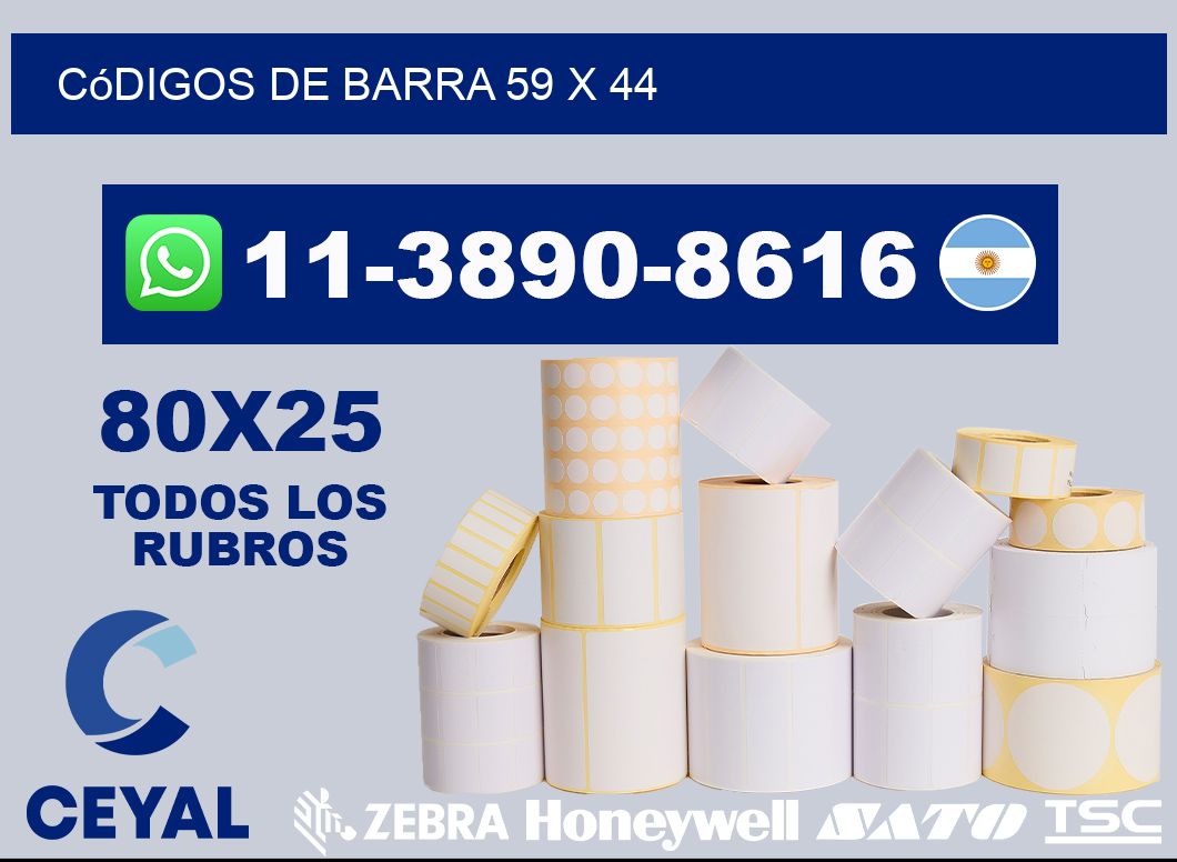 códigos de barra 59 x 44