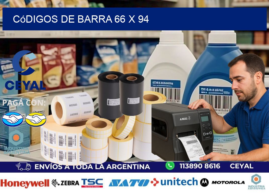 códigos de barra 66 x 94