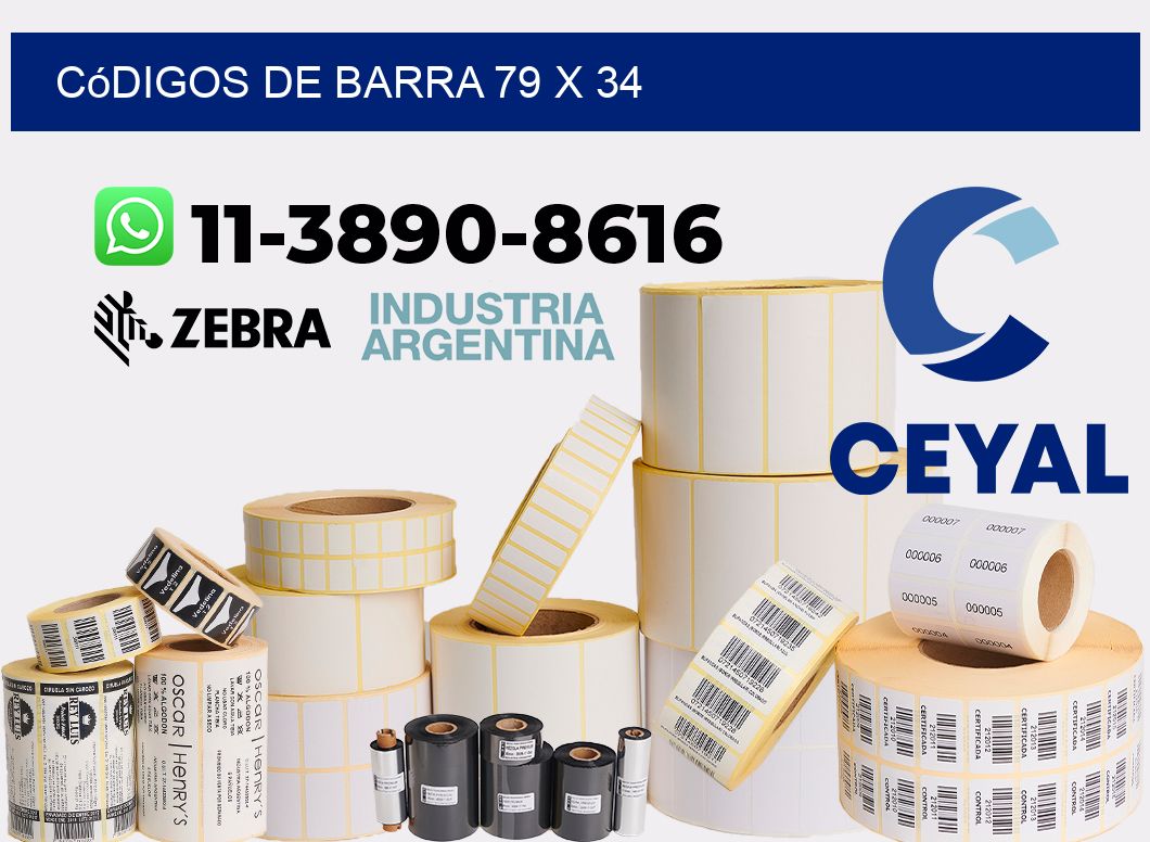 códigos de barra 79 x 34