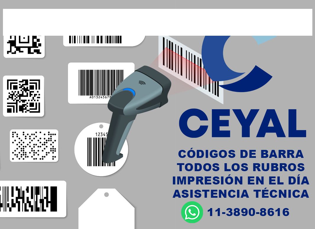 códigos de barra 88 x 61