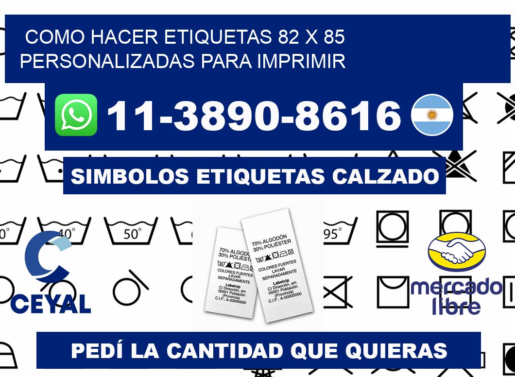 como hacer etiquetas 82 x 85 personalizadas para imprimir