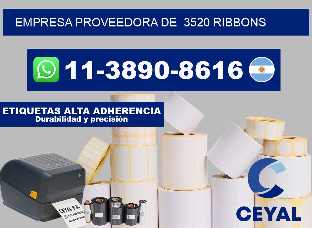empresa proveedora de  3520 ribbons