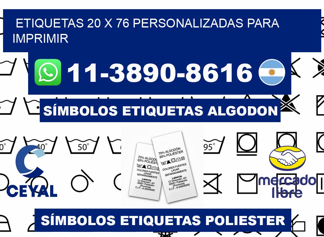 etiquetas 20 x 76 personalizadas para imprimir