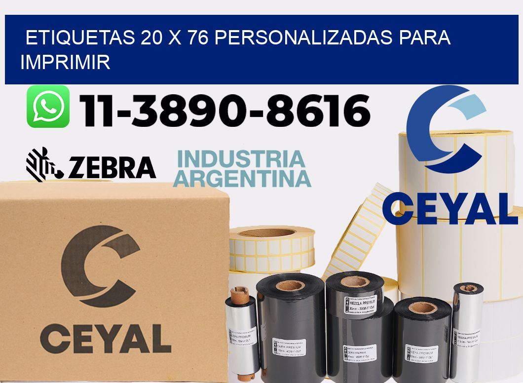 etiquetas 20 x 76 personalizadas para imprimir