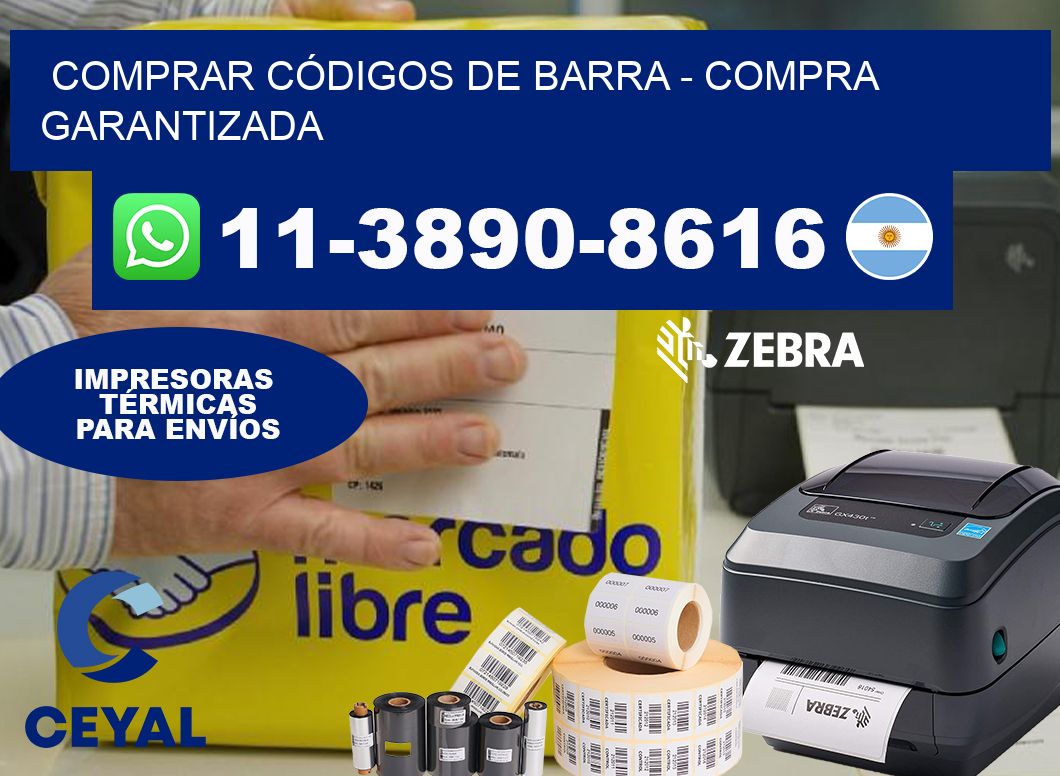 COMPRAR CÓDIGOS DE BARRA - Compra garantizada