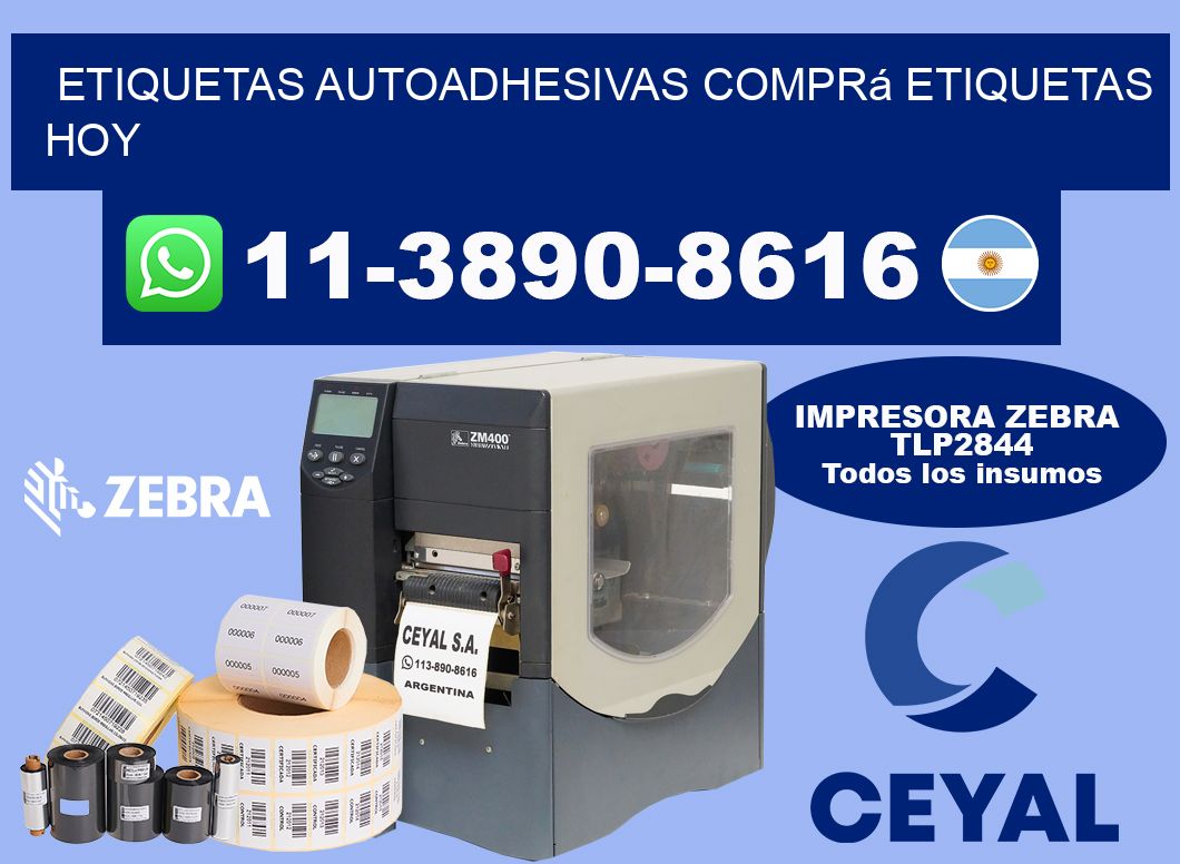 ETIQUETAS AUTOADHESIVAS Comprá etiquetas hoy