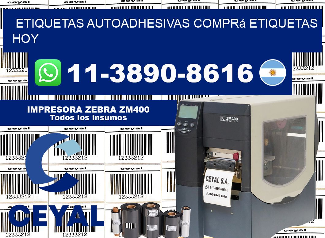 ETIQUETAS AUTOADHESIVAS Comprá etiquetas hoy