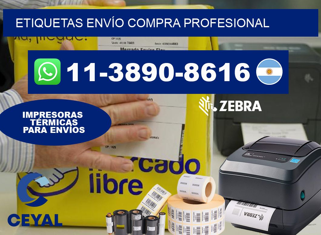ETIQUETAS ENVÍO Compra profesional