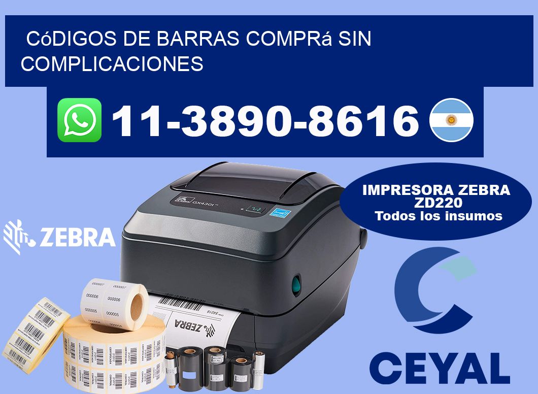 códigos de barras Comprá sin complicaciones